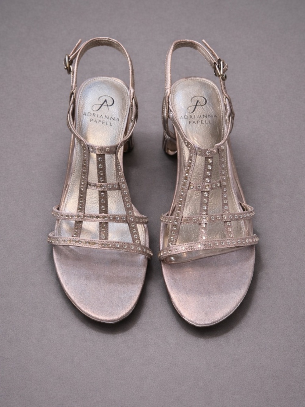 Adrianna Papell Pewter heels